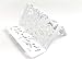Metal Business Card Holder for Desk, Business Card Display, Cute Card Holder, Office Card Holder, White, Phone Holder