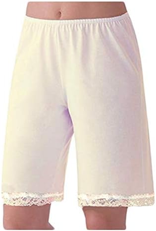 Gogolan Women Lingerie Satin Pettipants Snip-it Culottes Slips Bloomers