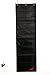Hanging File Organizer + 2 Hangers; Wall or over Door Mount [Black]