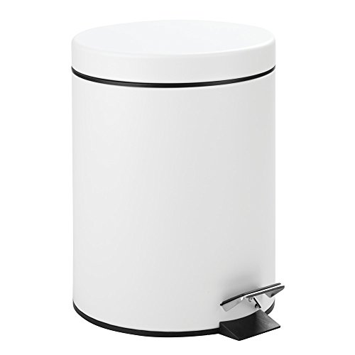 Interdesign 5 liter steel step can with bucket insert f…