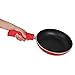 Wodifer 3 Pack Silicone Hot Handle Holder Potholder Rubber Pot Handle Sleeve Heat Resistant for Cast Iron, Pans, Metal Frying Pans, Skillets, Griddles