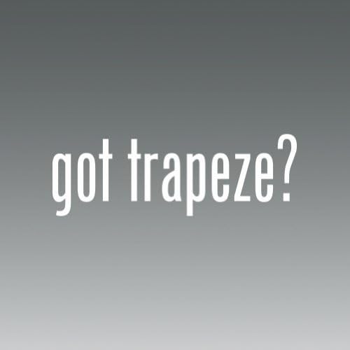 Got Trapeze Logo sticker vinyl decals- Die Cut Decal Bumper Sticker For Windows, Cars, Trucks, Laptops, Etc.