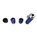 Portable Metal All in One Pipe for Herb Leaves, Detachable (Blue Color)