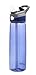Contigo AUTOSPOUT Straw Addison Water Bottle, 24 oz, Cobalt