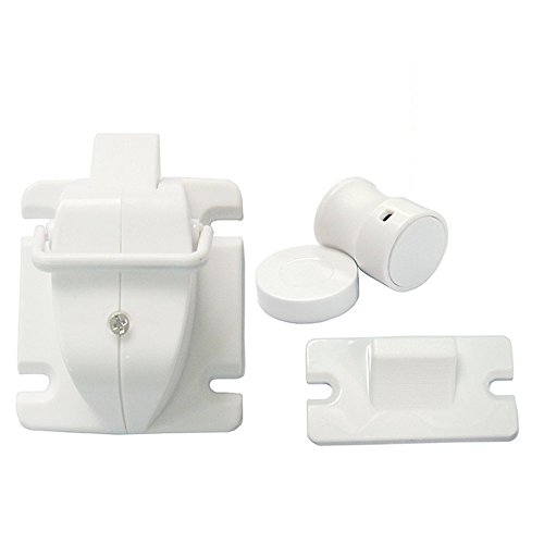 LifeVault Magnetic Child Safety Cabinet Locks - Baby Proofing for Doors, Drawers and Latches (4 Pack) - Easy To Install, No Drill