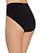 Bali Womens Comfort Revolution Seamless Hicut Briefs-underwear, 1 Pack - Black For Daywear, 11 US