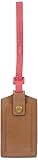 Fossil Men's Leather Luggage Tag