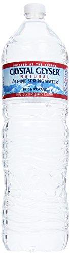 Crystal geyser, alpine spring water, 1.5 liter