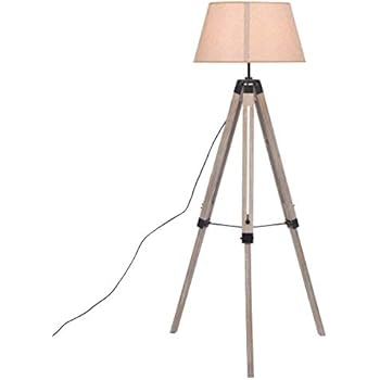Nauticalmart Surveyor Height Adjustable Tripod Floor Lamp For