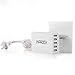 InaRock 40 Watt (8 Amp) 5-Port High Speed Desktop USB Charger with PowerIQ Technology for iPhone 6/6 Plus, iPhone 5S, iPad Air 2/iPad Air/iPad Mini 3, Galaxy S6/S5/S4/Note 4, HTC One M9 And More