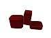Velvet Engagement Ring Box ( Red)