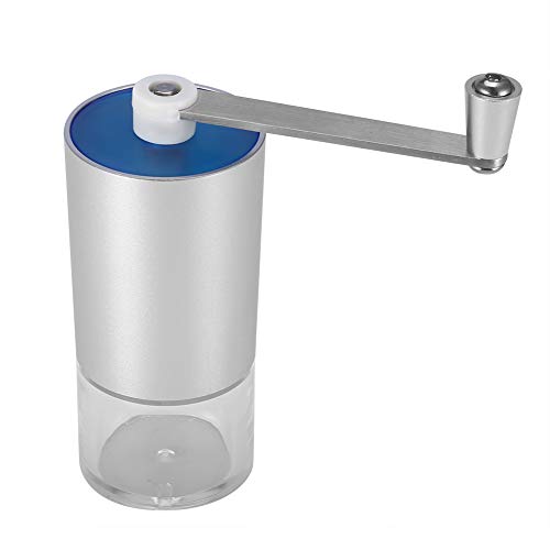 eecoo Manuelle Kaffeemühle, Edelstahl-Grat-Kaffeemühle Mahlen von Kaffeebohnen, Sesam, Erdnüssen, Mandeln, tragbare…