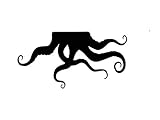 YINGKAI Funny Bathroom Toilet Decal Octopus Toilet Seat Car Decal Vinyl Carving Decal Sticker for Toilet Decoration