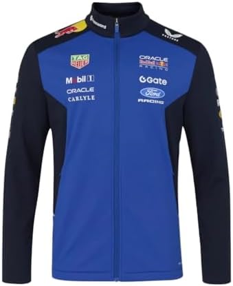Amazon.com: Red Bull Racing F1 2023 Team Rain Jacket- Navy