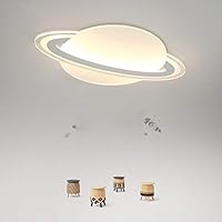 Creative LED Flush Mount Ceiling Light, CraftThink Acrylic Chandeliers Globe Shape Lighting for Living Room Bedroom Kids Room (Color: Warm light, Size: 45X45X30cm)