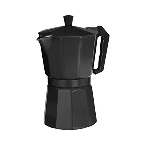Aluminium Kaffeemaschine Durable Mokka cafeteira Espresso Espressokocher Topf Praktische Moka Kaffeekanne 300ml 6 Tassen…