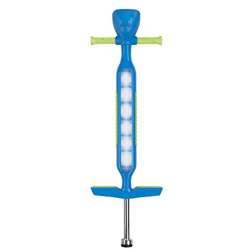 Flybar iPogo Jr. - Worlds First Interactive Counting Pogo Stick For Kids Ages 5 to 9 (Blue)