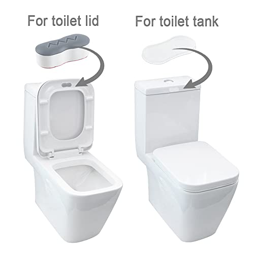 Bidet Toilet Seat Bumpers, Universal Toilet Seat Buffer,Toilet Lid