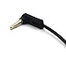 RIIPOO 3.5mm AUX Audio Cable - 2-Pack 15cm Double 90 Degree Angle 1/8