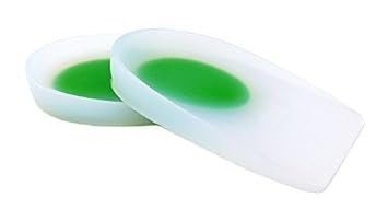 Green-Feet Komfort Gel-Fersenkissen, anatomische Hilfe bei Fersenproblemen, hervorragend auch bei Fersensporn und Achillesseh
