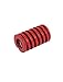 Uxcell a15061600ux0348 25mm OD 40mm Long Medium Load Stamping Compression Mold Die Spring Red, Electric Part