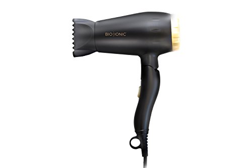 BIO IONIC Goldpro Travel Dryer, Black