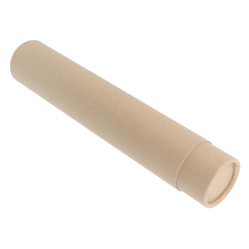 TOPPERFUN Telescoping Calligraphy Box Paper Storage Tube for Posters Artwork Expandable Carrier with Internal for Travel Mailing