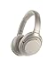 SONY WH1000XM3 Bluetooth Wireless Noise Canceling Headphones Silver WH-1000XM3/S (Renewed)