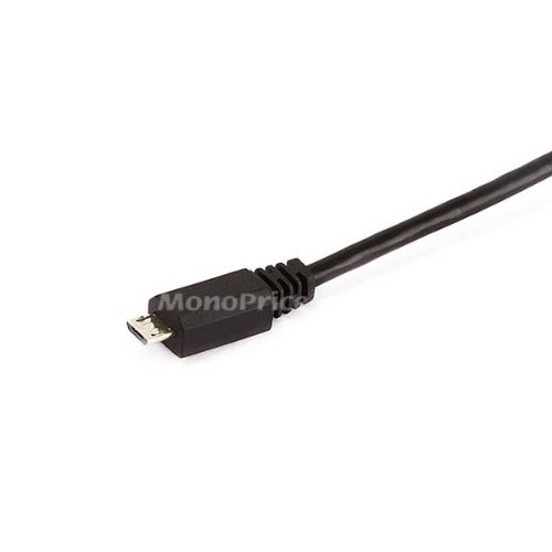 USB 2.0 A Male to Micro 5pin Male 28/28AWG Cable - 3ft