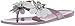 NINE WEST FOOTWEAR Women's MACINEE Synthetic Flip-Flop