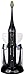 Pursonic S420 High Power Rechargeable Electric Sonic Toothbrush with 12 Brush Heads & Storage Charger, Black