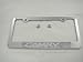 Toyota Camry Chrome License Plate Frame with Caps