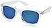 zeroUV - Flat Matte Reflective Revo Color Lens Large Horn Rimmed Style Sunglasses - UV400
