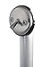 American Valve TD1BNTL 1-1/2 Inch White Brushed Nickel Bath Drain Trip Lever Poly Pipe Trim