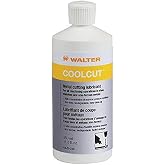 Walter 53B003 COOLCUT Metal Cutting Lubricant [Pack of 12] &ndash; 350ml Non Toxic Industrial Liquid Lubricant for Ferrous, Non Ferrous Metals. Machine Lubricants