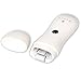 Wazor Electric Shaver,Women's Rechargable Electric Thermal Wire Hair Rmover for Leg Body and Foot Skin Beauty Care for Silky Smooth Touching Feeling,White