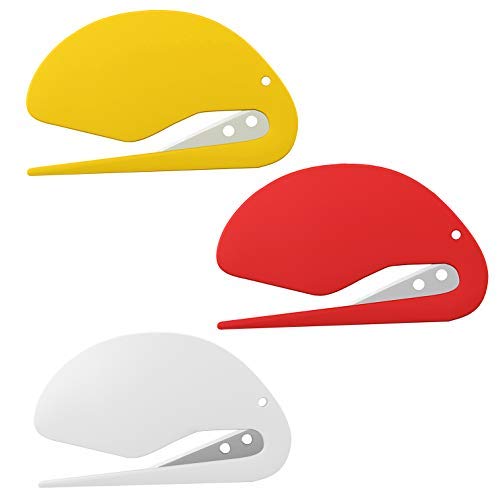 1 Letter+Openers%25EF%25BC%258CPlastic+Envelope+Slitter+Sharp+Assorted