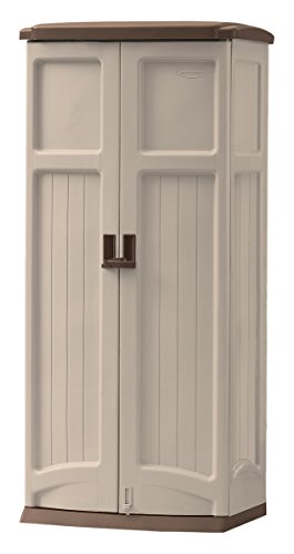 Suncast GS1250B Vertical Tool Shed, 20-cubic ft