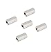 Smartsails 5PCS M8 X 1.25-Pitch 25mm Length 304 Stainless Steel Metric Hex Coupling Nut