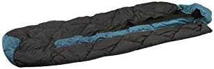 Klair Black Nylon Cloth Center Chain Inner Warmed Sleeping Bag [Premium Quality]