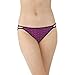 Vanity Fair Women's Illumination Body Shine String Bikini Panty 18108, Tuesday Tango Print, X-Large/8