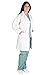 M&M SCRUBS Womens lab Coat - Lab Coat M White