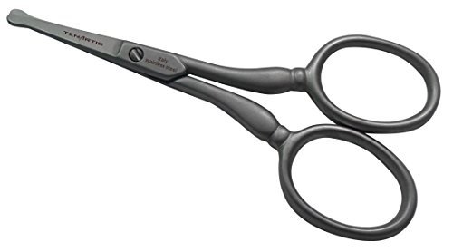 Tenartis 139 Stainless Steel Ear, Nose and Facial Hair Scissors - Made in Italy