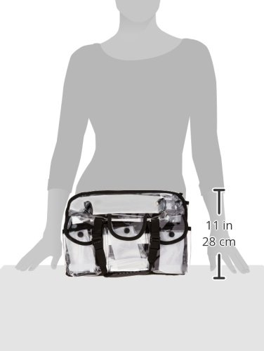 Casemetic Large Carry Clear Set Bag with 6 External Pockets