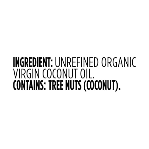AMAZON GROCERY, ORGANIC VIRGIN COCONUT OIL, 54 FL OZ (PREVIOUSLY HAPPY BELLY, PACKAGING MAY VARY)
