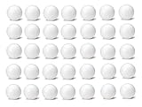3 Inch White Foam Craft Balls for Art & Crafts Projects Foam Polystyrene Balls (35)