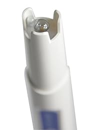 AMTAST   Medidor de PH sin calibración tipo bolígrafo con función de temperatura, prueba líquida para el hogar, bebidas, laboratorio, etc., resolución de 0,01, rango de 0 a 14 PH, temperatura de 0 a 140.0 °F
