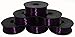 COLOR ME 3D Haze Filament Quality 3D Printer PLA Plus Filament Purple Haze (Amazing Purple Color-Higher Heat)-1KG (2.2 LBS) Made in The USA 1.75 mm +/- 0.03 mm- Purple Haze PLA Plus 1.75
