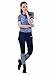 TuffRider Women's Ventilated Schooling Tights, Navy/Navy, Medium
