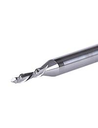 SpeTool HRC55   Brocas de espiral con corte hacia abajo (diámetro de corte de 1 8", vástago de 1 4")
